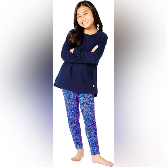 Lilly Pulitzer Girls Mini Weekender Leggings - Picture 1 of 11